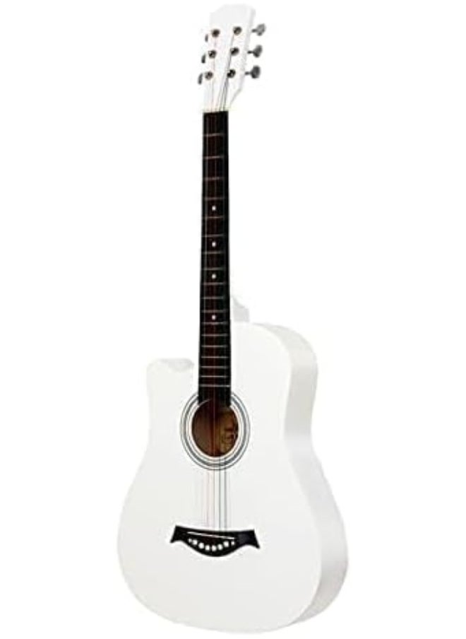 Megarya MegArya White Guitar 38 Inch  - Image 2