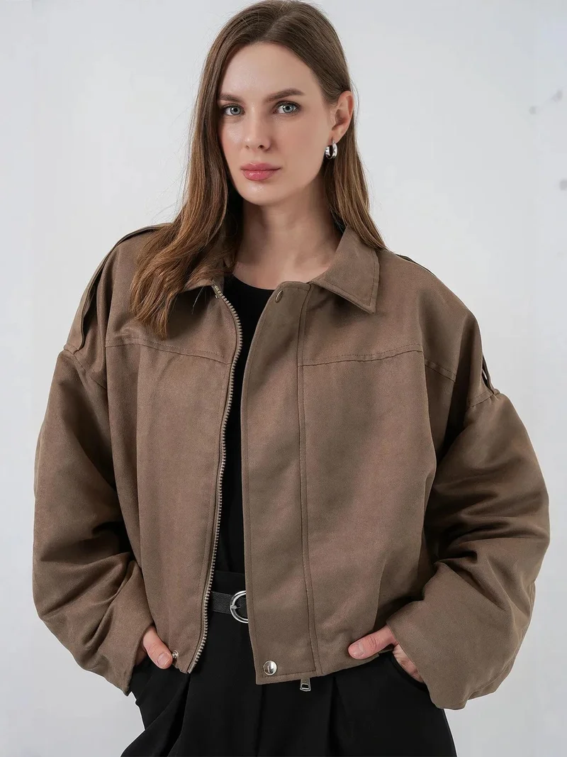 BIG DART BDART Oversized Zip-Up Jacket