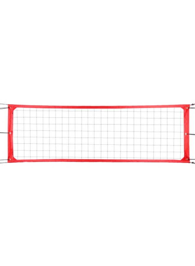 Volleyball Net- Red 32X3X4 Ft V-350T45-Red