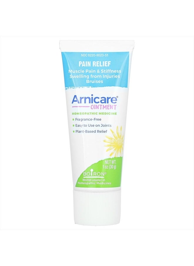 Boiron Arnicare Ointment for Soothing Relief of Joint Pain, Muscle Pain, Muscle Soreness, and Swelling from Bruises or Injury - Non-greasy and Fragrance-Free - 1 oz  - Image 1