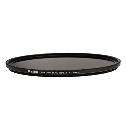 Haida PRO II Multi-Coated ND 3.6 4000X 12 Stops Optical Glass Neutral Density Filter, 52mm - Image 1