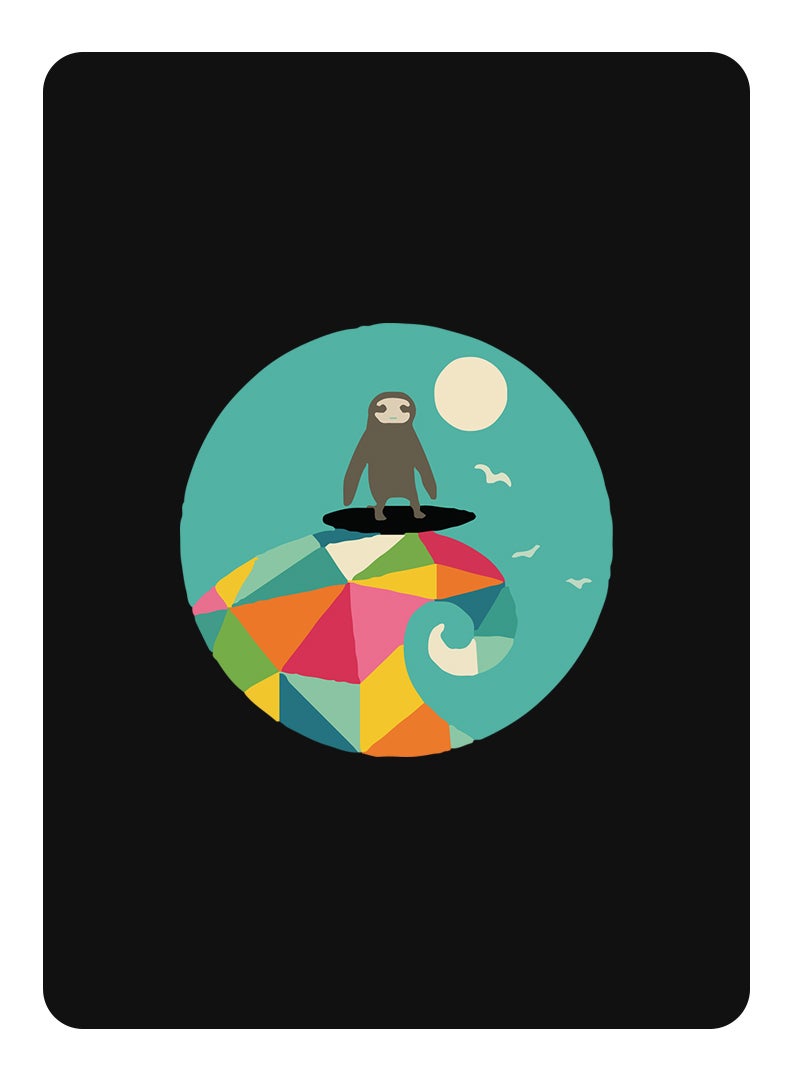 Theodor Protective Flip Case For Apple iPad 10.2 With Trifold Stand Auto Wake Sleep Shockproof Cover Surfs - Image 1