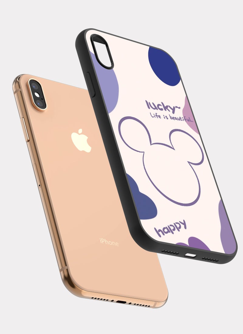 بكسلات كفر ايفون اكس ماكس شكل لرأس ميكي ماوس - Image 2