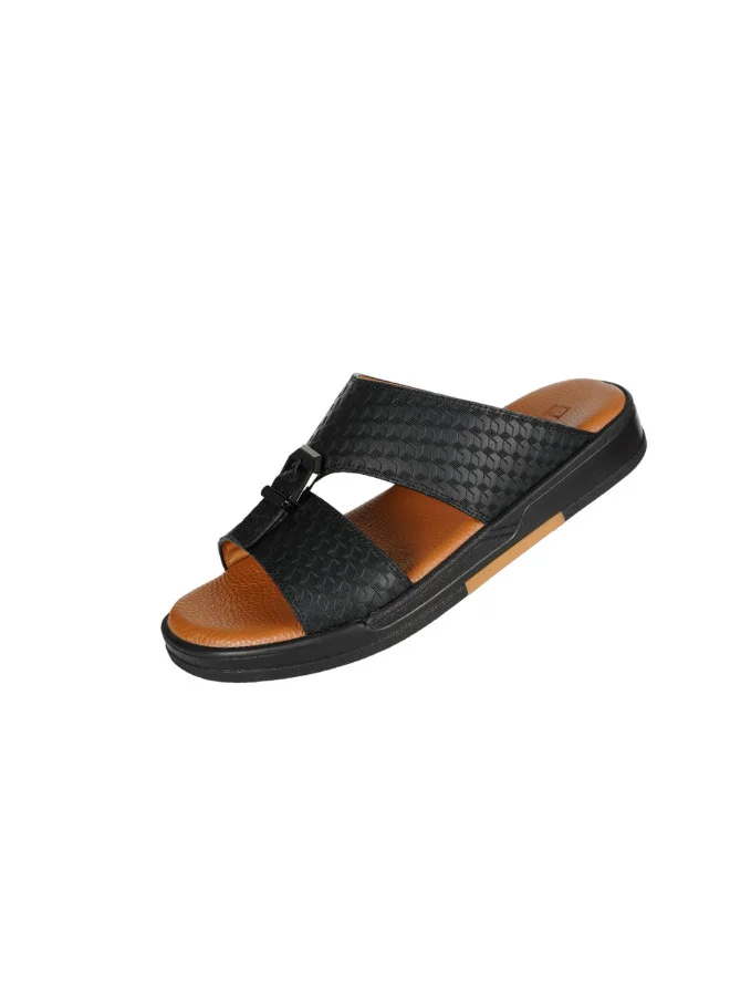 barjeel uno 008-3384 Barjeel Uno Men Arabic Sandals BJM 11 Black