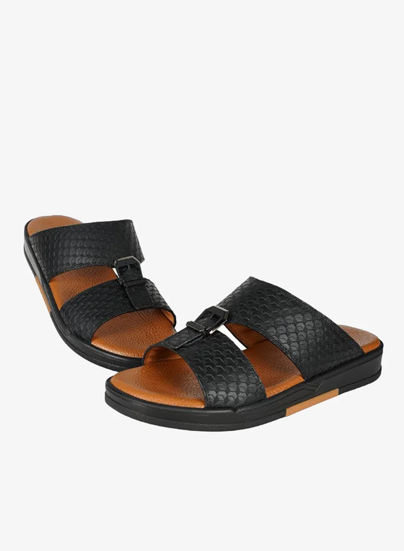 Barjeel Uno 008-3384 Barjeel Uno Men Arabic Sandals BJM 11 Black
