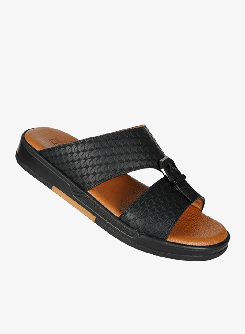 Barjeel Uno 008-3384 Barjeel Uno Men Arabic Sandals BJM 11 Black