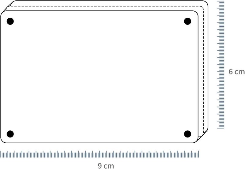 ONE WALL Acrylic Fridge Magnetic Frame, Double Sided Photo Refrigerator Magnet Picture Frame for Fujifilm Instax Mini, 2.36 x 3.54 Inch, Pack of 10 - Image 2