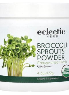Eclectic Herb Broccoli Sprouts Powder FreezeDried Fresh 4.3 oz (122 g) 