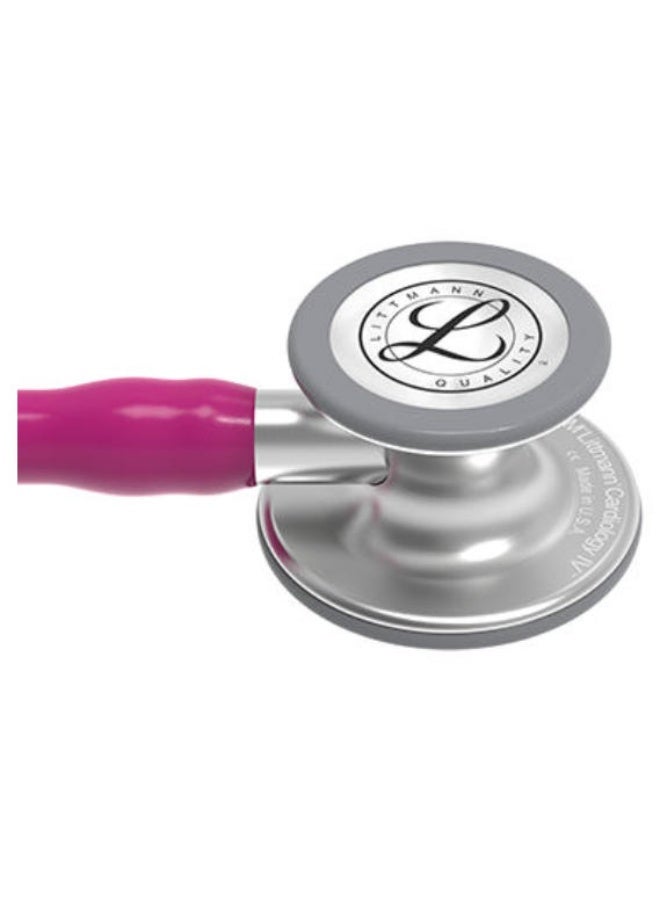 ثري أم ليتمان سماعة تشخيصية 3M™ Littmann ® Cardiology IV™، 69 سم (أحمر وردي 6158) - Image 4