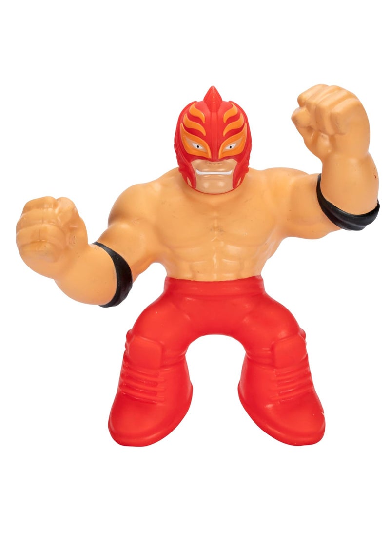 Heroes Goo Jit Zu Rey Mysterio Action Figure | Stretchy Hero Pack | Superstar Collectible Toy  - Image 1