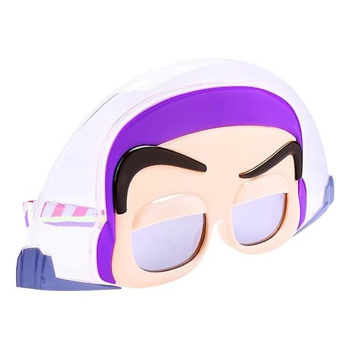 Sun-Staches Toy Story Buzz Lightyear Sunglasses UV400, Disney Costume Accessory Mask One Size Fits Most - Image 1