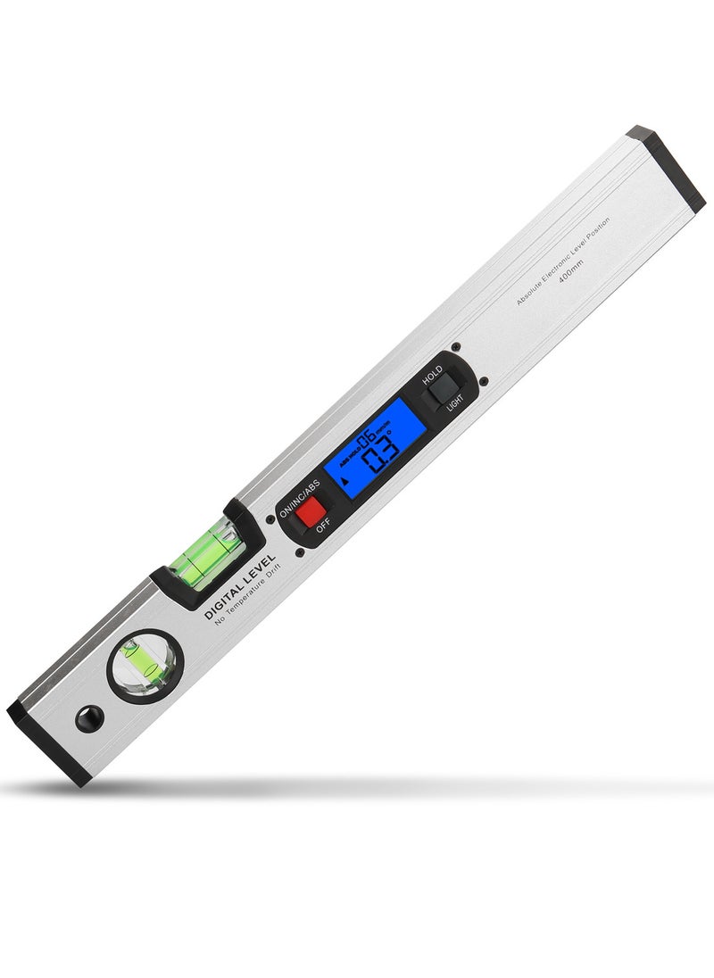 400mm Digital Protractor Angle Finder Electronic Level 360 Degree Inclinometer with Magnets Level Angle Slope Tester Ruler Digital Spirit Level  - Image 1