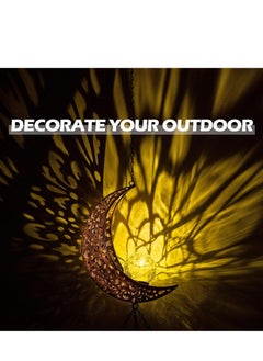 RATSAW Wind Chimes Solar Lights Gifts for Mom  Moon Garden Ornaments Outdoor 41 inch Large Metal Solar Powered Balcony Decor Memorial Gifts Mother Day Gfits  - Image 4