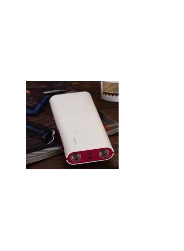 ⭐  Portable Power Bank with an actual capacity of 6000mAh, featuring 3 output ports to charge multiple phones. It also includes an emergency flashlight with 2 LED lights and comes with a Micro USB cable - Image 5