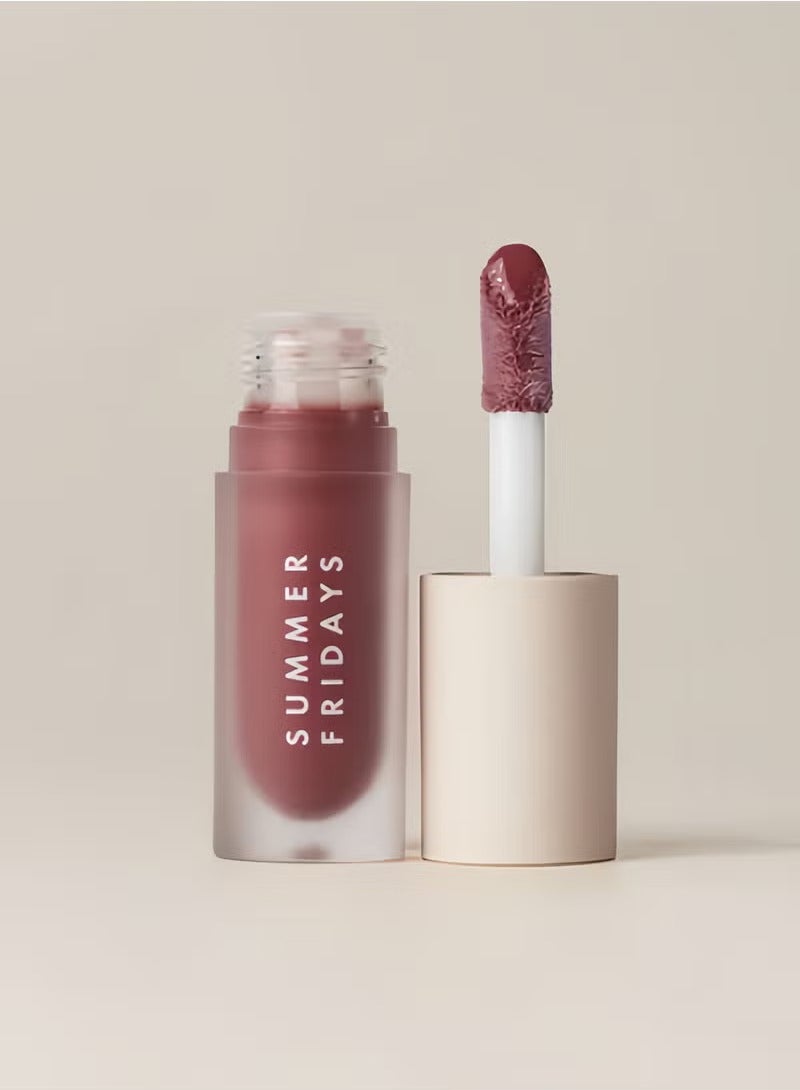 SUMMER FRIDAYS Dream Lip Oil Soft Mauve 4.5ml - Image 1