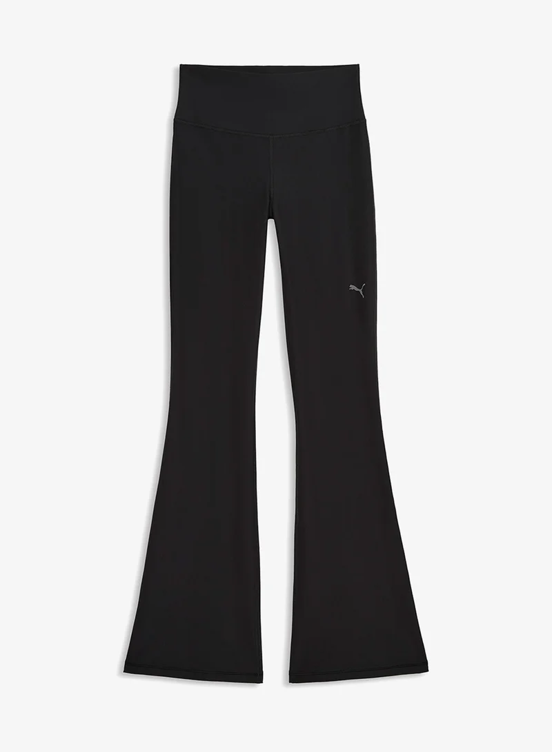 Puma PUMA Black Cloudspun Flare Tights for Women | Best Price UAE