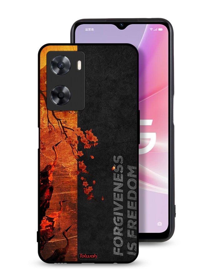 Tolwak Oppo A77 4G Protective Case Cover Forgiveness Is Freedom - Image 1
