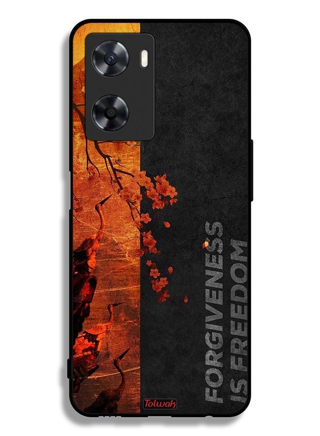 Tolwak Oppo A77 4G Protective Case Cover Forgiveness Is Freedom - Image 2