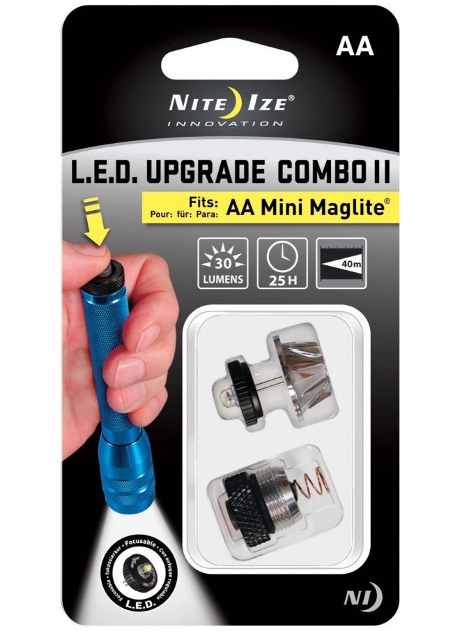 NITE IZE - Nite Ize LED Flashlight Upgrade, Fits AA Mini Maglite, Upgrades Bulb To 30 Lumen LED - Image 1