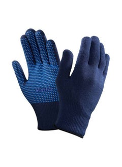 VINSTAR (Pack of 12 Pairs) Vinstar AutocareDotted Cotton Hand Gloves for Industrial and Indoor Use  - Image 2