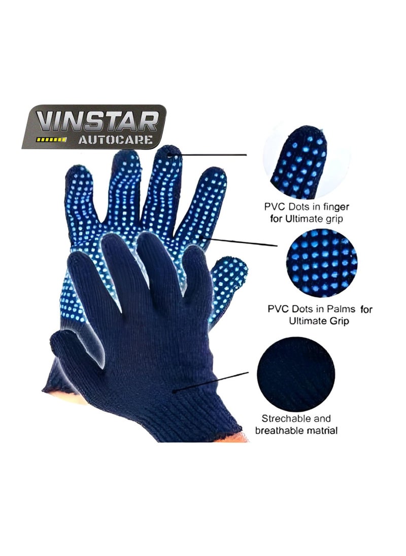 (Pack of 12 Pairs) Vinstar AutocareDotted Cotton Hand Gloves for Industrial and Indoor Use - pzsku/ZF9A13927BAD2159159E2Z/45/_/1699708409/6d174c02-91e6-468a-8670-4f71bd2c6e0e