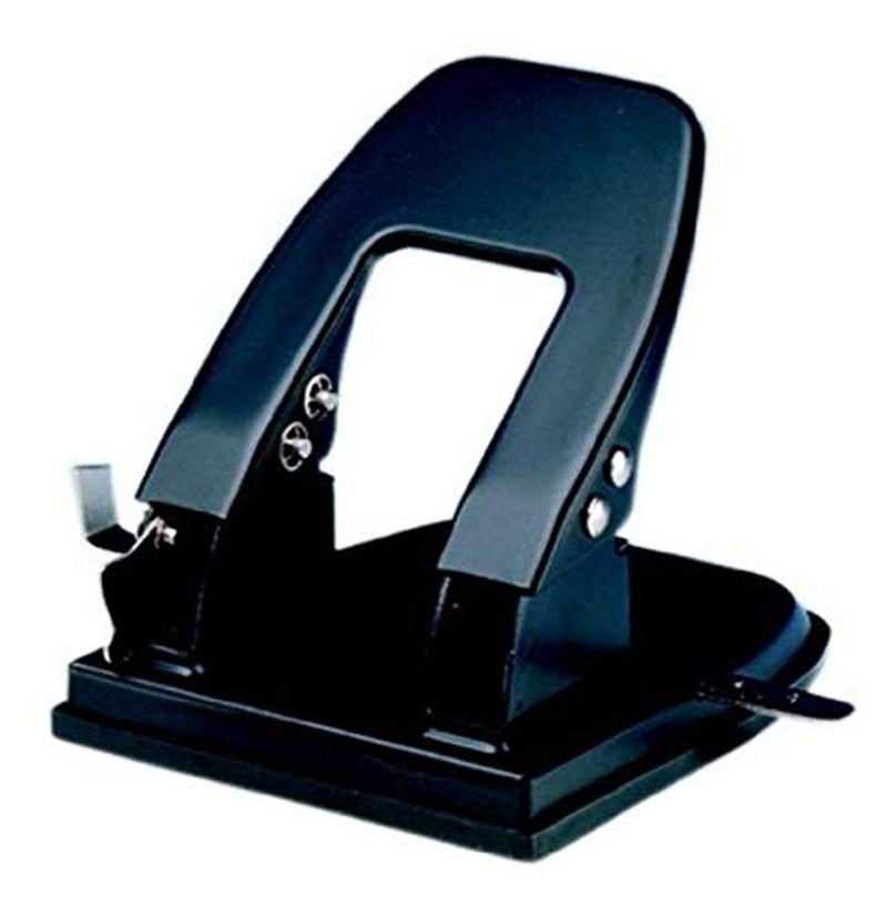 Charles Leonard 2 Hole Paper Punch 318in Centers 30 Sheet Capacity Black 90228