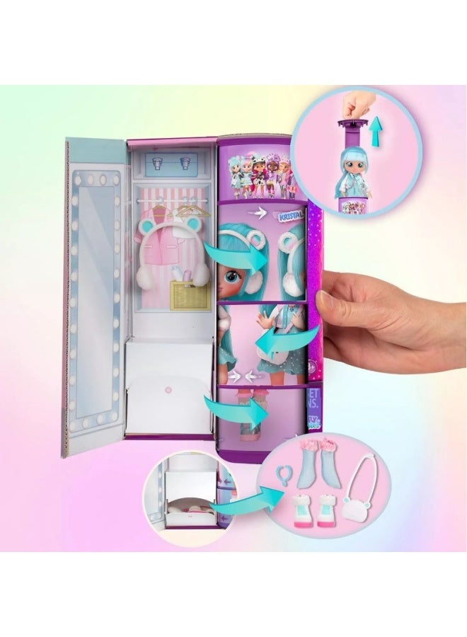General BFF By Cry Babies crying Doll Joint Movable Dress Up Play House Fashion Cute Doll 20 cm  - Image 2