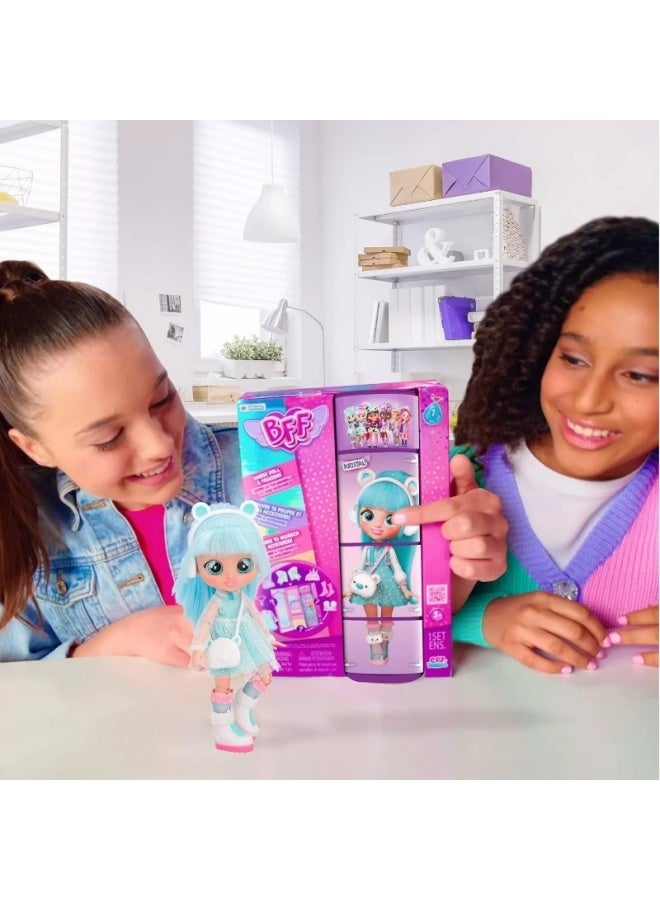 General BFF By Cry Babies crying Doll Joint Movable Dress Up Play House Fashion Cute Doll 20 cm  - Image 3