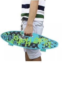 Generic 24 Inch Skateboard Fibre Skating Board (Green)  - Image 3