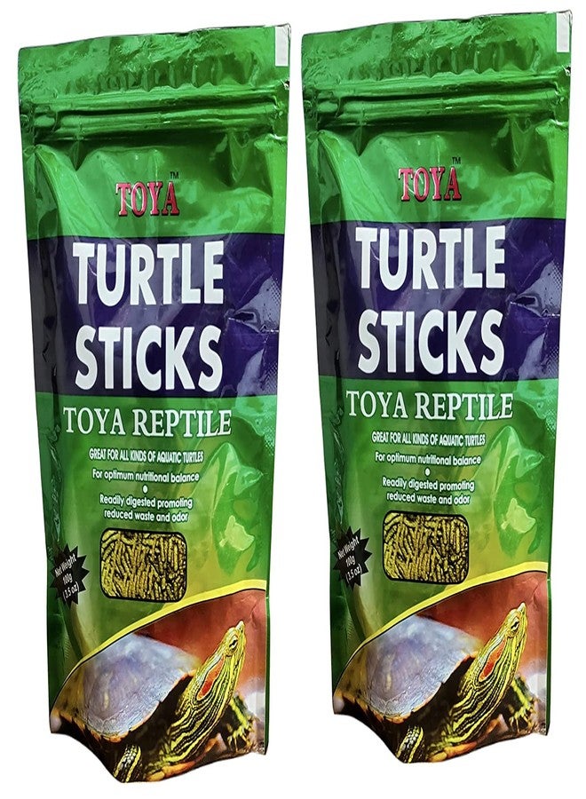 Toya Turtle Sticks 100g - Pack of 2 / Reptile - Great for All Kinds of Aquatic Turtles - for Optimum Nutritional Balance - Image 1