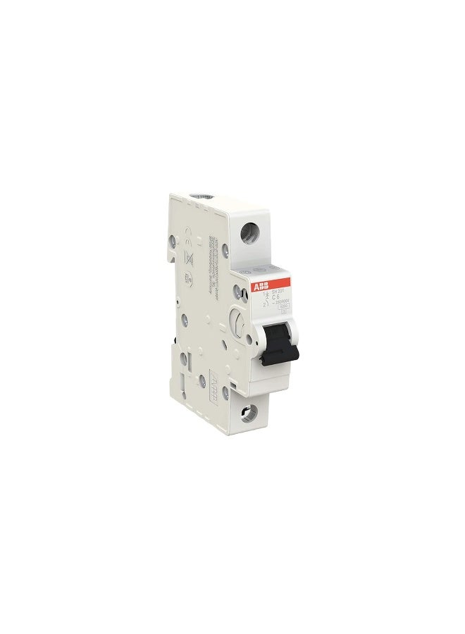Abb Sh201-C6 Miniature Circuit Breaker 1 Pole 6 Amp - Image 3