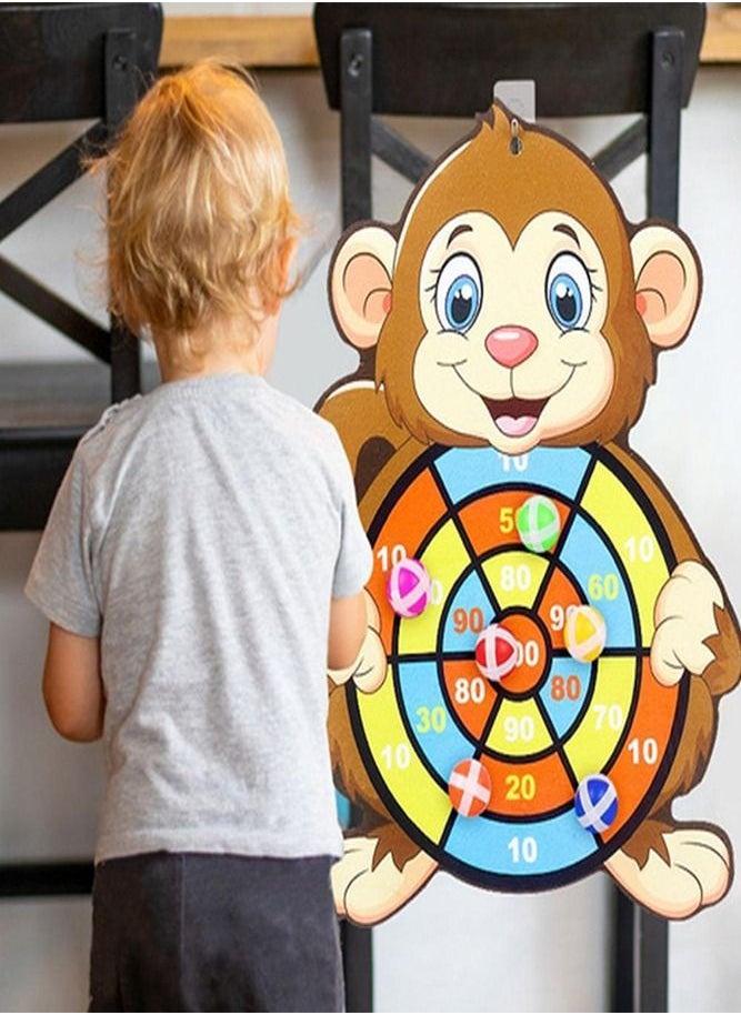 BELLSBERRY Dart Board Target Sports Game Toys for Children Outdoor Toy Child Indoor Girls Sticky Ball Boys Gift  - Image 3