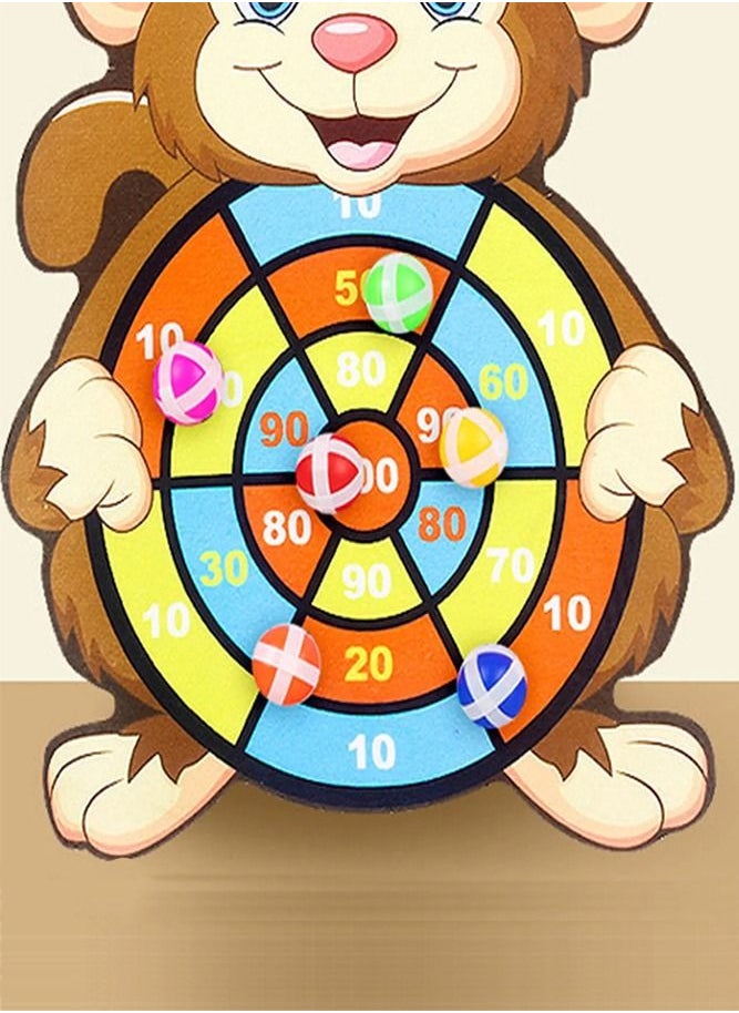 BELLSBERRY Dart Board Target Sports Game Toys for Children Outdoor Toy Child Indoor Girls Sticky Ball Boys Gift  - Image 4