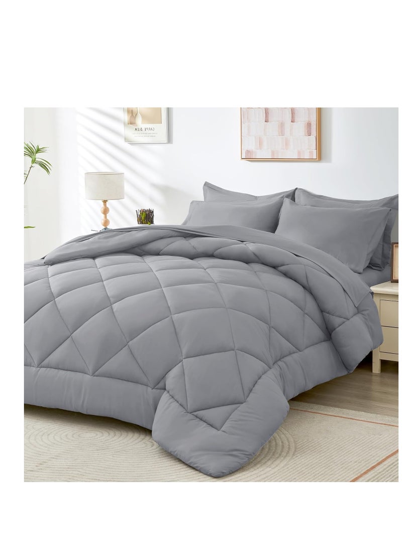Generic Microfiber Winter Bed Quilt - Down Alternative Fiber Duvet Filling  - Image 2