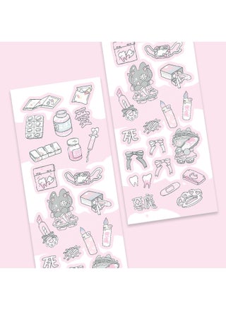 Korean Conversation Frame Kaka Sticker Model Rabbit Leopard Slips Elements Ins Style Hand Account Sticker Diy Patchwork Material Devil bunny - pzsku/ZF9A179883129F06A30A1Z/45/1746223156/80b1f858-5a44-443c-8975-9ce5ef068af6
