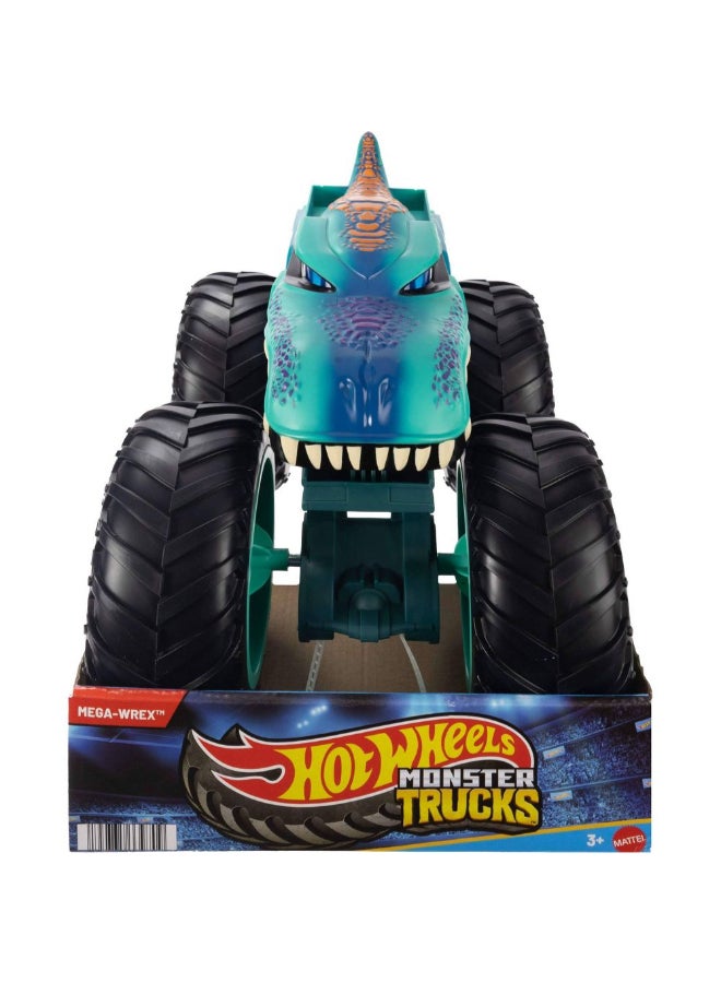 Hot Wheels Monster Trucks Colossal Mega-Wrex Die-cast Truck - Image 1