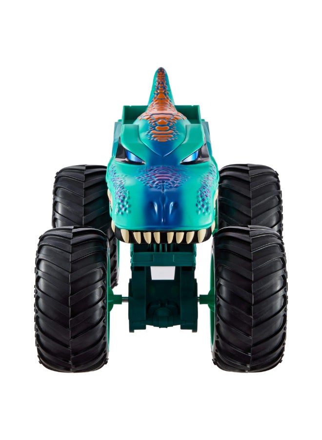 Hot Wheels Monster Trucks Colossal Mega-Wrex Die-cast Truck - Image 2