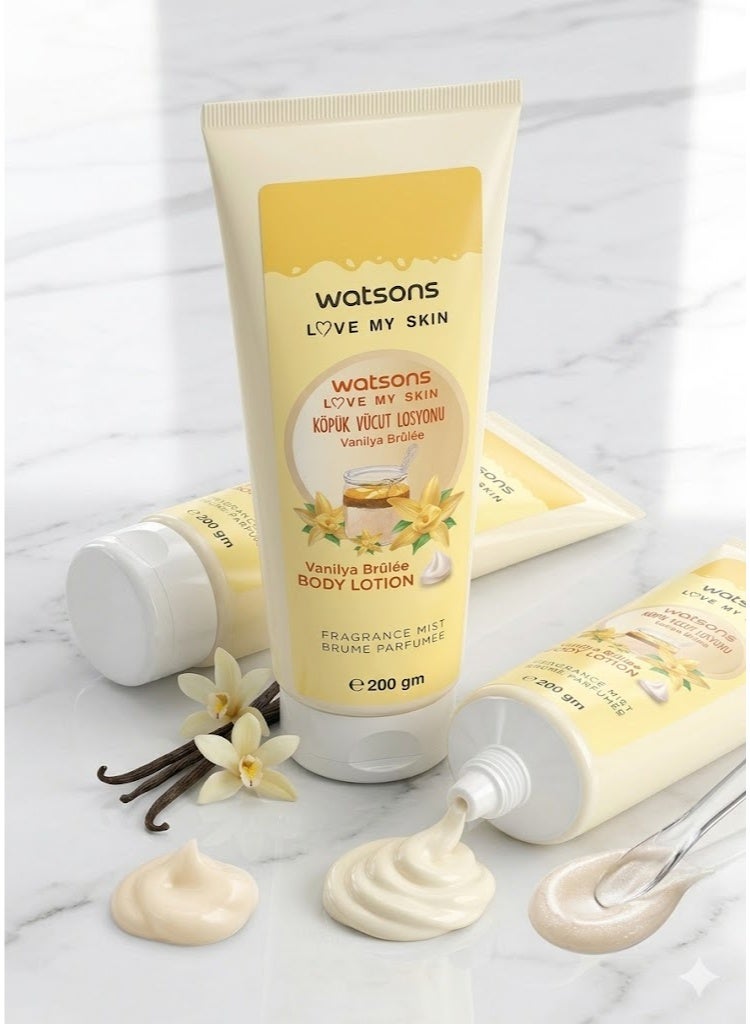 واتسونز (Watsons) – لوشن الجسم "فانيليا بروليه" – ترطيب فائق وعطر فواح – 200 جم - Image 3