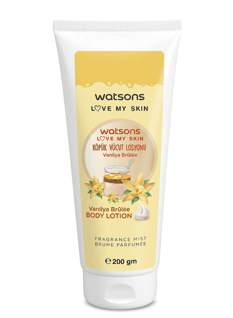 واتسونز (Watsons) – لوشن الجسم "فانيليا بروليه" – ترطيب فائق وعطر فواح – 200 جم - Image 1