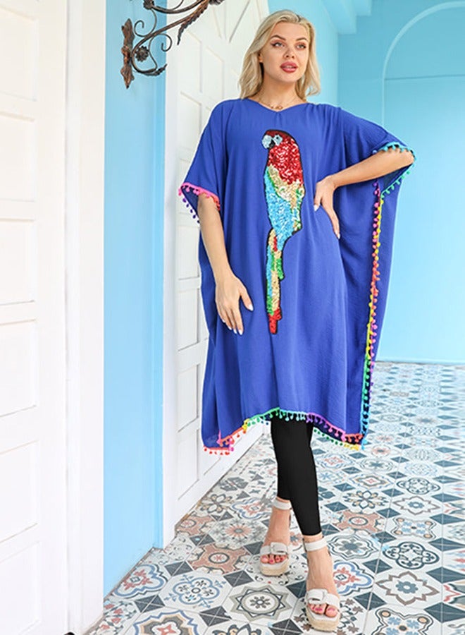 Zmurud Crepe Blouse -Embroidered  - Image 2