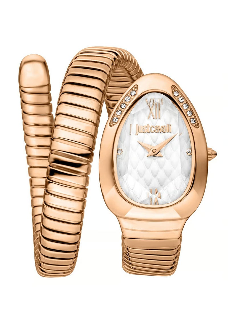 جي سي جست كافالي ليدي سنيك تاغليو سولو JC1L223M0045 - كوارتز أنثوي من الفولاذ المقاوم للصدأ - Image 1