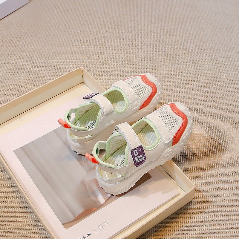 Girls' Sneaker 2025 New Boys' Mesh Breathable Torre Shoes Large Children'S Lightweight Non-Slip Children'S Shoes - Image 3