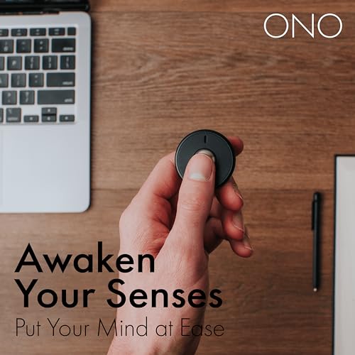 ONO Scroller- Handheld Fidget Toy for Adults | Help Relieve Stress, Anxiety, Tension | Promotes Focus, Clarity | Compact, Portable Design (Black - Aluminum) - Image 3