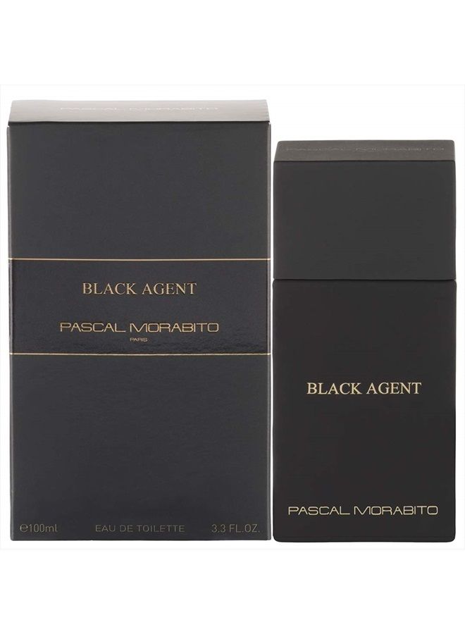 PASCAL MORABITO Black Agent - 3.4 Oz Eau De Toilette- Fragrance Mist For Men - Warm Amber Scent - Cologne Spray With Cloves, Tonka, Incense, Musk Accords - Image 2