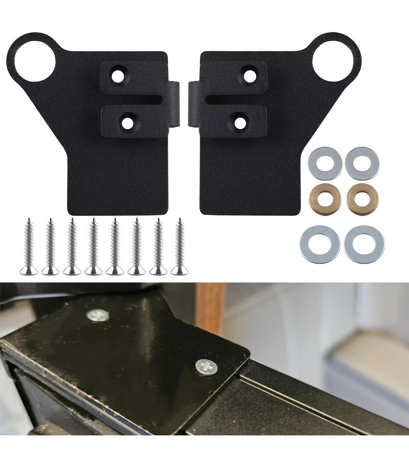 Black Repair Kit for Norcold RV Refrigerator Door Hinges - Image 5