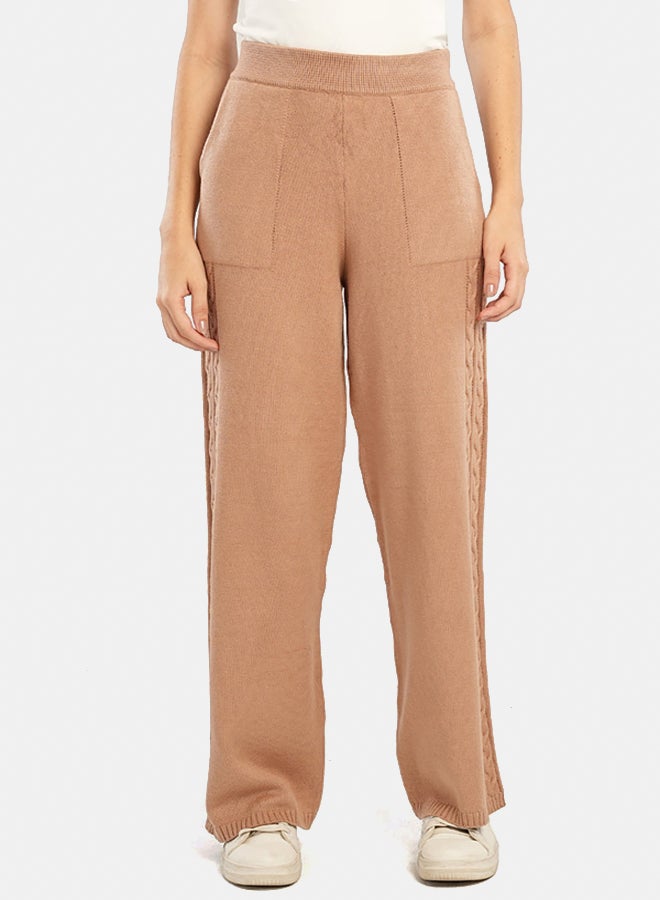 Carina Lounge Pants with Cable Knit - Image 1