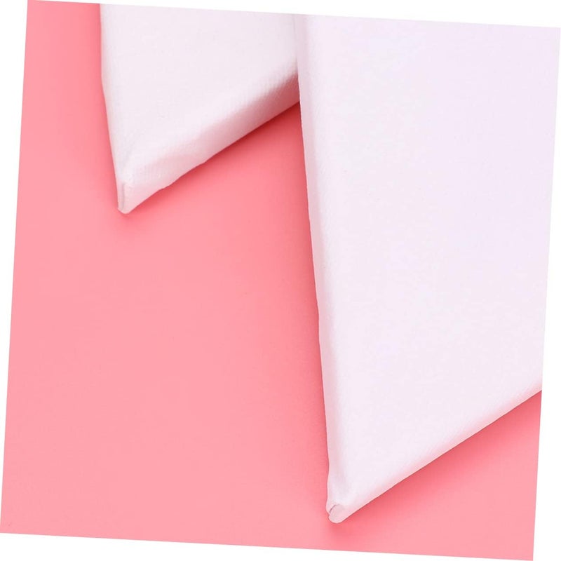 Varied size selections 2PCS Irregular Triangle Acrylic Oil Painting Panels White Canvas Boards for Students Artists Painting Cloth Suitable for Oils Acrylics Tempera All-round unified build - Image 5