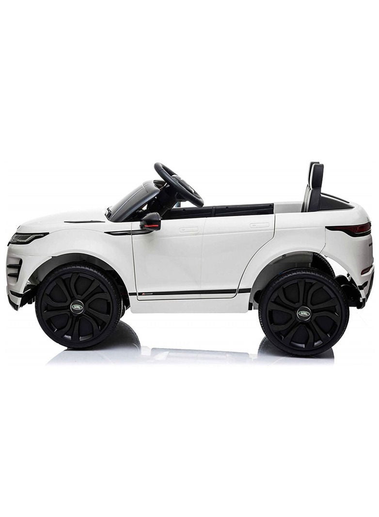 Range Rover Range Rover Evoque Licensed Electric Car, 12V Ride On Car With Remote Control For Kids - White - Image 2
