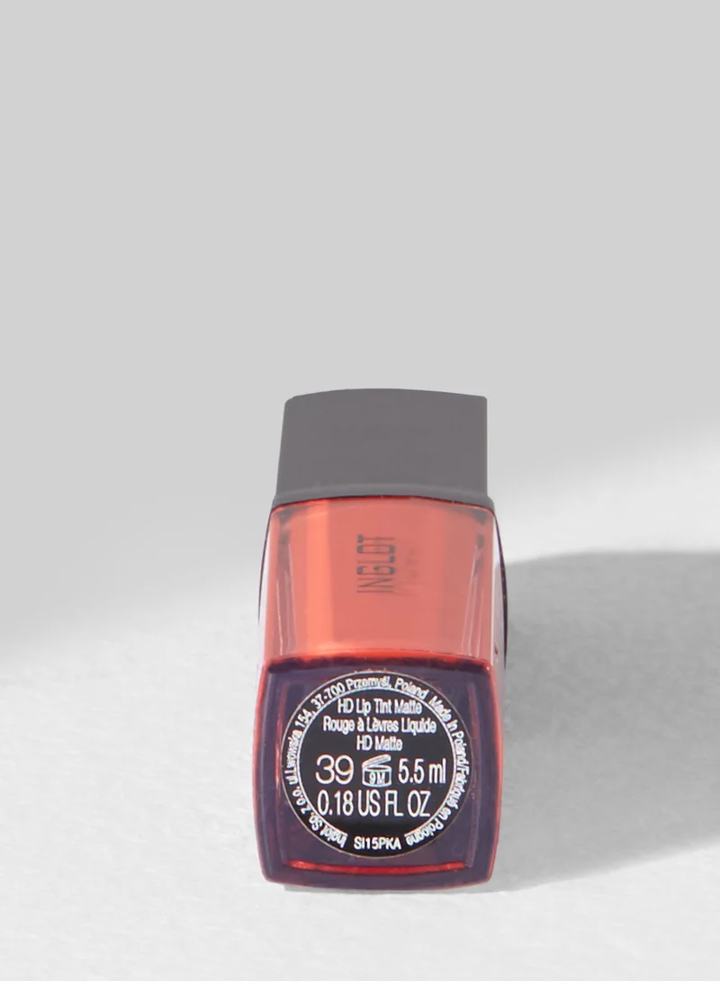Inglot HD Lip Tint Matte #39