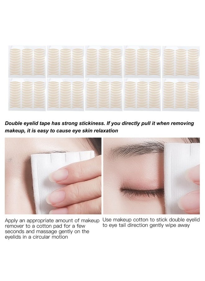HURRISE - Eyelid Lift Strip Double Eyelid Tape High Permeability Double Eyelid Sticker Eyelid Tape For Makeup - Image 1